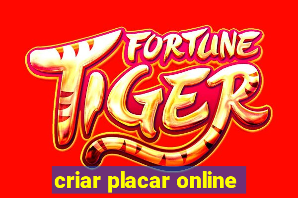 criar placar online